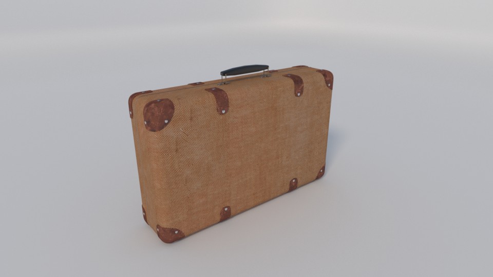 Retro suitcase preview image 1